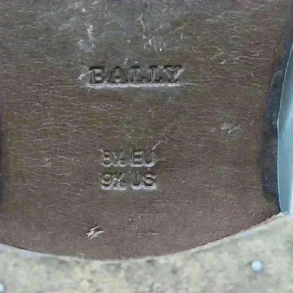 Bally Tiago Men's Brown Leather Penny Loafers Size US 9.5 D - Picture 11 of 11